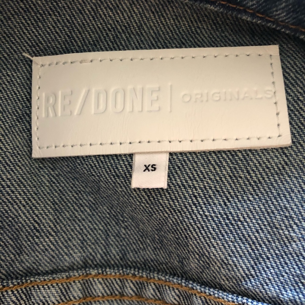 Re/done Denim Jacket Size XS - Picture 5 of 7
